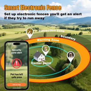 เครื่องติดตาม GPS DreamBee สำหรับสุนัขและแมว ชาร์จพลังงานแสงอาทิตย์ แบบเสื้อกั๊กกันน้ำ น้ำหนักเบา ติดตามตำแหน่งแบบเรียลไทม์ สำหรับสัตว์เลี้ยง เดินทาง ฉุกเฉิน - Product Image 5