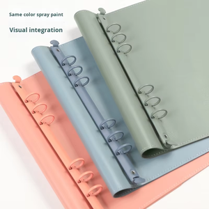 High Quality <strong>A4</strong>,A5 and B5 Soft <strong>Cover</strong> Detachable Notebook Design <strong>File</strong> Folders for School Notebook and Office Use - Product Image 1