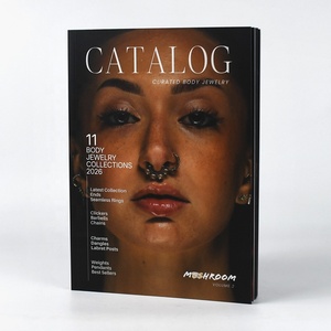 Impression de brochures et magazines mats personnalisés et élégants, impression de livrets d'accessoires de beauté de haute qualité, <span class=keywords><strong>catalogue</strong></span> gastronomique - Product Image 2