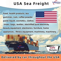 Agent de transit maritime DDP 20/40GP 40HQ, transitaire logistique maritime de Chine aux États-Unis, services d'expédition FBA porte-à-porte