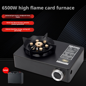 Estufa de gas portátil para exteriores, fuego intenso, segura, a prueba de viento y explosiones, para camping y picnic, de alta potencia. - Product Image 4