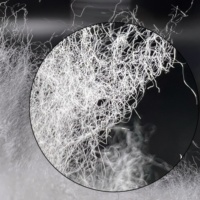 YITAILONG FIBER INC. Matériau de rembourrage synthétique recyclé 100 % polyester, filament creux, doux, à fort volume, pour isolation par filature