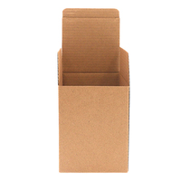 Vente directe d'usine, boîte en papier kraft ondulé épaisse pour mug carré, emballage cadeau, emballage express, boîte extra résistante