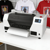 Machine d'impression numérique automatique rouleau-à-roule à écran tactile KECAI, imprimante DTF XP600 A4 A3 pour film de transfert thermique PET, pour tous textiles