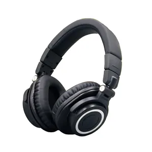 M50xBT2 Professional Over-Ear Headset with Wireless Bluetooth LED Battery Indicator Low Delay Microphone for Computer DJ Use