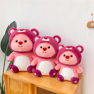 Peluche Orsetto Fragola, Piccolo Castoro, Loopy, Bambola Ruby - Articoli di Tendenza per Influencer - Ingrosso - Product Image 5