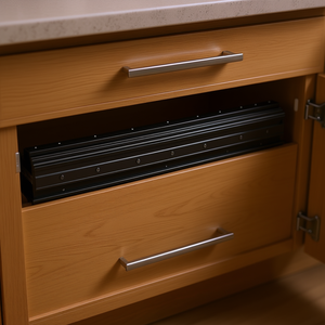 Glissières de tiroir encastrées de 24 pouces, capacité de charge de 260 lb, rails de meuble en acier robuste pour une stabilité accrue - Product Image 2