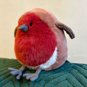Adorable peluche Robin à poitrine <span class=keywords><strong>rouge</strong></span>, jouet <span class=keywords><strong>oiseau</strong></span> doux et moelleux pour la décoration de la chambre de bébé, cadeau de fête - Product Image 1