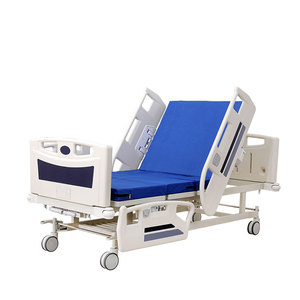 Fabrieksmedisch <span class=keywords><strong>bed</strong></span> met 2 functies, zijrails, ziekenhuisapparatuur, meubilair, handmatig, metaal, 2 jaar garantie - Product Image 4