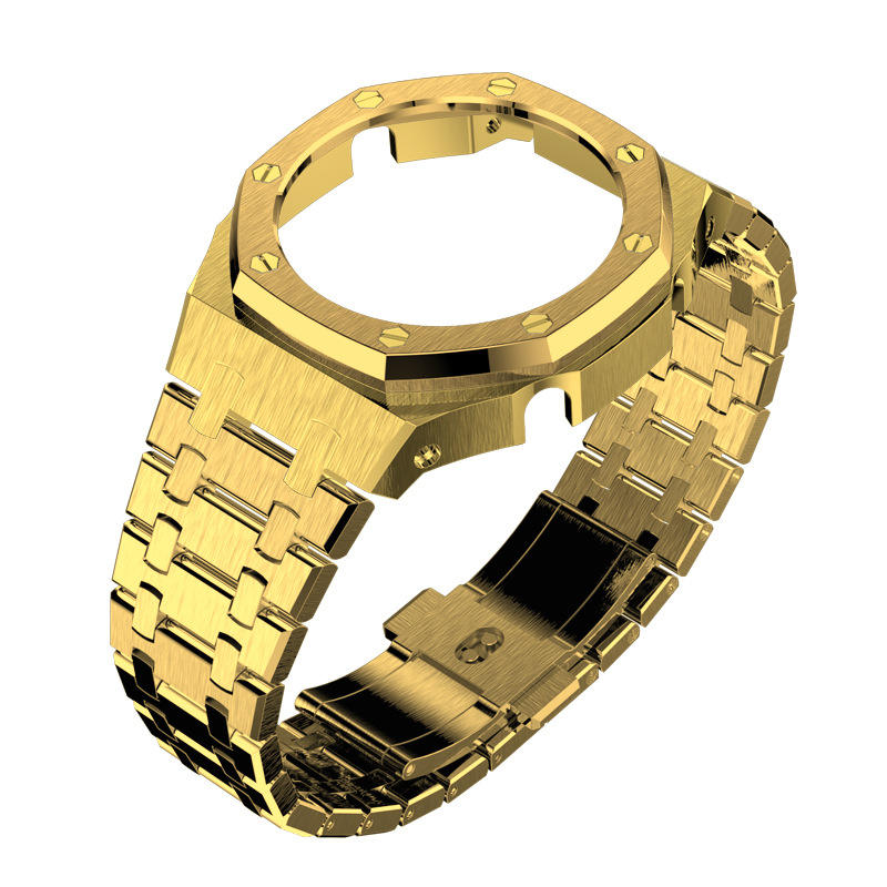 ชุดเข็มขัดเหล็กสีทอง