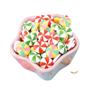 Kẹo Mô Phỏng Giáng Sinh Bạc Hà Nhựa Phẳng Trở Lại Nghệ Thuật Cung Cấp Trang Trí Quyến Rũ DIY Craft - Product Image 2