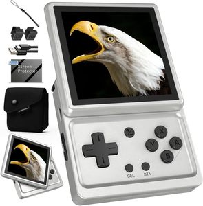 เครื่องเล่นเกมพกพา RG Rotate Retro ระบบ Android 12 ชิปประมวลผล T618 หน้าจอ IPS ความละเอียด 720x720 กราฟิก Mali G52 หน่วยความจำ 3GB+32GB รองรับ WiFi แบตเตอรี่ 2000mAh - Product Image 1