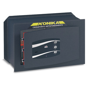 Cassaforte Konica Stark 1243P con serratura digitale elettronica antifurto a 3 quadranti combinazione doppio Bit dimensioni chiave 40X25X24 cm - Product Image 1