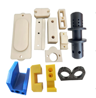 Rail de guidage en nylon plastique sur mesure, bande de glissière en plastique, bande PE pour machines