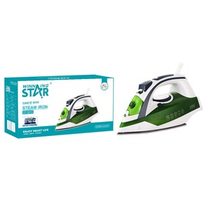 Fer à vapeur Winningstar avec semelle en céramique, 220-240V, avec fonction spray et vapeur verticale pour usage domestique - Product Image 1