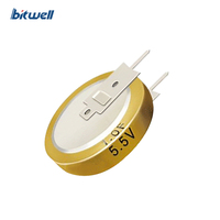 Condensateur Farad de type bouton BitWell BWL5R5105 5,5V 1F, super condensateur de type V pour enregistreur de conduite, instruments industriels