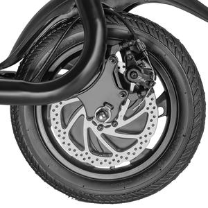 Reino Unido nuevo Stock 12 pulgadas 36V10.4Ah batería de litio 350W Motor Scooter Eléctrico plegable cesta de moda E Scooter para Unisex - Product Image 5