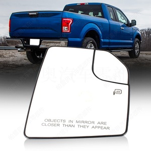 Espejo Retrovisor para Ford F-150, Lado Izquierdo, Calefactable, Número de Pieza de Repuesto FL3Z17K707CFO1325176, Blanco, ABS - Product Image 1