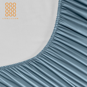 Bộ Ga Trải Giường 100% Viscose Từ Tre 4 Chiếc Ga Trải Giường Thoáng Khí Làm Mát Cho Giường Cỡ Lớn Có Túi Sâu - Product Image 6