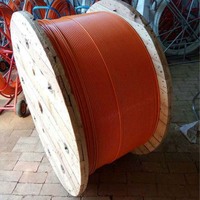 Câbles d'égouttage de 10 mm 2000 m, grand tambour, conduit de guidage, câble à fibres optiques à pousser et à tirer, tambour en fibre de verre