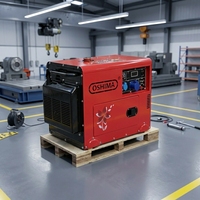 Générateur diesel refroidi par air silencieux JiWei Power 800W avec AVR pour hôpital et centre de données