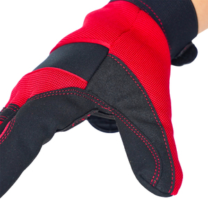 Gants de sécurité à doigts entiers pour la construction industrielle antidérapants et respirants avec gants de mécanicien anti-vibration - Product Image 4