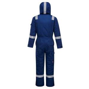 Portwest ทนไฟและป้องกันไฟฟ้าสถิตย์รอยัลสีฟ้า FR53RBRXXL ฤดูหนาว Coverall-EAN 5036108297672 Flame resistant Workwear - Product Image 2