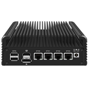 มินิพีซีธุรกิจ Celeron N5105 ขายดีปี 2024 พร้อมพอร์ต LAN 4 ช่อง USB 4 ช่อง ช่องใส่การ์ด TF ระบบปฏิบัติการ Wins10 - Product Image 4