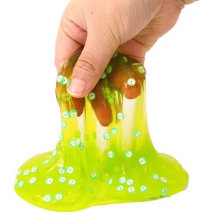 Crazy Fruit Fluffy Slime DIY Playdough <b>Kit</b> Educational Experiment Toy Set with Handmade Crystal Putty Glue for Kids - Product Image 4