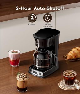 Machine à café programmable ecozy <span class=keywords><strong>12</strong></span> tasses avec moulin à café <span class=keywords><strong>électrique</strong></span>, combo machine à café à filtre - Product Image 3