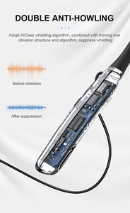 Nouveauté 2026 : Aides auditives rechargeables à 16 canaux avec suppression du bruit, à porter autour du cou, pour seniors, avec Bluetooth 5.2 - Product Image 3