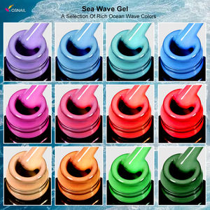 Nuevo Esmalte de Uñas en <span class=keywords><strong>Gel</strong></span> UV Francés, Arte de Uñas con Degradado de Olas Marinas, Vegano, Ecológico, No Tóxico, Curado con LED/UV - Product Image 2