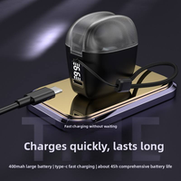 Auriculares OWS TWS de Gancho Abierto Más Vendidos para Deportes con Sonido Estéreo 5.0, Audífonos con Batería de Ultra Larga Duración y Chip Jerry