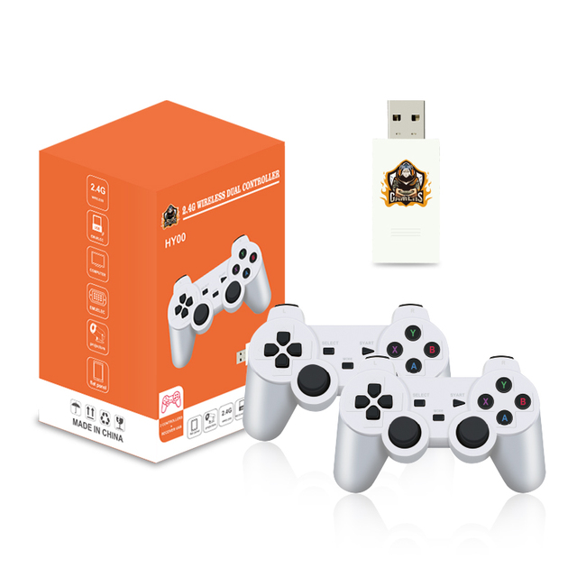 R Game HY00 Dual Wireless Handle Game Stick 4Ok HD Suitable For10000+Games