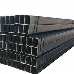 Acciaio al carbonio senza saldatura 30x30x2mm quadrato 25mm x 25mm 1.5mm tubo in acciaio materiale tubo quadrato in ferro nero