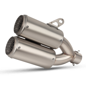 Escape Universal para Motocicleta de 51 mm con Doble Salida y Silenciador DB Killer para Honda PCX160 NMAX155 FZ1N Z900 S1000RR CBR650R R6 - Product Image 1