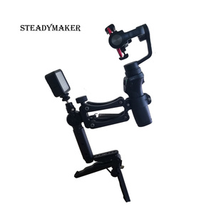 Brazo estabilizador de sujeción de cardán con mango doble de resorte de eje Z para ZHIYUN Smooth4 D JI Osmo2 <span class=keywords><strong>Mini</strong></span>-<span class=keywords><strong>mi</strong></span> OSMO cardán estabilizador - Product Image 5