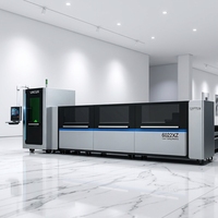 Machine de découpe laser à fibre CNC pour profilés métalliques et tubes, 1.5KW 3KW 6KW, portée 6 m