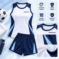 Maillot d'entraînement sans manches personnalisé pour femme, maillot de football entièrement sublimé, uniforme d'équipe de football, club OEM