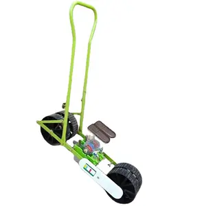 2 Rows Vegetable Seeder Manual Seed Planter for Garden