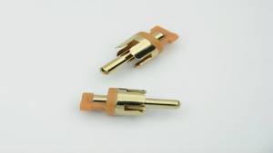 Suoxnele personnalisé Silicone 6.35mm 1/4 "<span class=keywords><strong>Jack</strong></span> pince à tatouer cordon <span class=keywords><strong>prise</strong></span> à 90 degrés RCA Pro alimentation pistolet à tatouer câble - Product Image 2