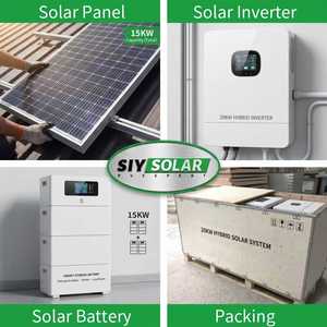 Système d'énergie solaire hybride 15 kW économique – Vente directe usine en gros – Choix mondial – Kit complet puissant - Product Image 5