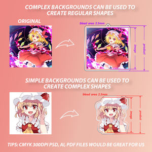 Gli ordini dei clienti Hanxin B-end verranno assegnati disegni <span class=keywords><strong>di</strong></span> progettazione, piani <span class=keywords><strong>di</strong></span> approvvigionamento e portachiavi acrilico personalizzato - Product Image 3