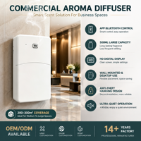 Diffuseur d'arômes électrique tendance 2026, haute qualité, sans eau, 500 ml, en plastique, pour hôtel