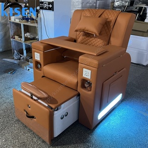 Kisen Luxury Comfortable Electric Reclining Foot Care Massage Manicure Sofa Feet SPA Pedicure Chair for Nail Salon - Product Image 6