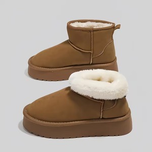 OEM&ODM Uggs pour femmes, pantoufles en véritable fourrure de mouton australien, pantoufles d'intérieur en peau de mouton, vente en gros d'usine - Product Image 4