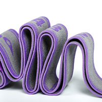 Correa de Yoga con Resistencia Digital, Banda Elástica para Ejercicios de Fitness, 35lbs, 12 Lazos para Pilates