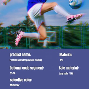 Chaussures <span class=keywords><strong>de</strong></span> football populaires en gros, bottes <span class=keywords><strong>de</strong></span> sport <span class=keywords><strong>pas</strong></span> chères, chaussures <span class=keywords><strong>de</strong></span> football respirantes, chaussures <span class=keywords><strong>de</strong></span> football - Product Image 6