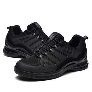 <span class=keywords><strong>Scarpe</strong></span> <span class=keywords><strong>Antinfortunistiche</strong></span> Traspiranti da Lavoro con Punta in Acciaio per Uomo, Modello Casual Nero in Rete - Product Image 4