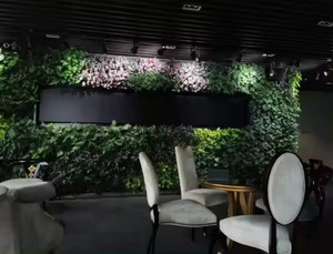 แผ่นผนังตกแต่ง EG-G579 ลายต้นไม้ประดิษฐ์และเฟิร์นผสม ทนทานต่อสภาพอากาศ ใช้สำหรับตกแต่งผนังแนวตั้ง เหมาะสำหรับใช้งานเชิงพาณิชย์ - Product Image 6